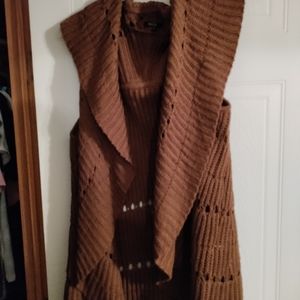 Brown vest
